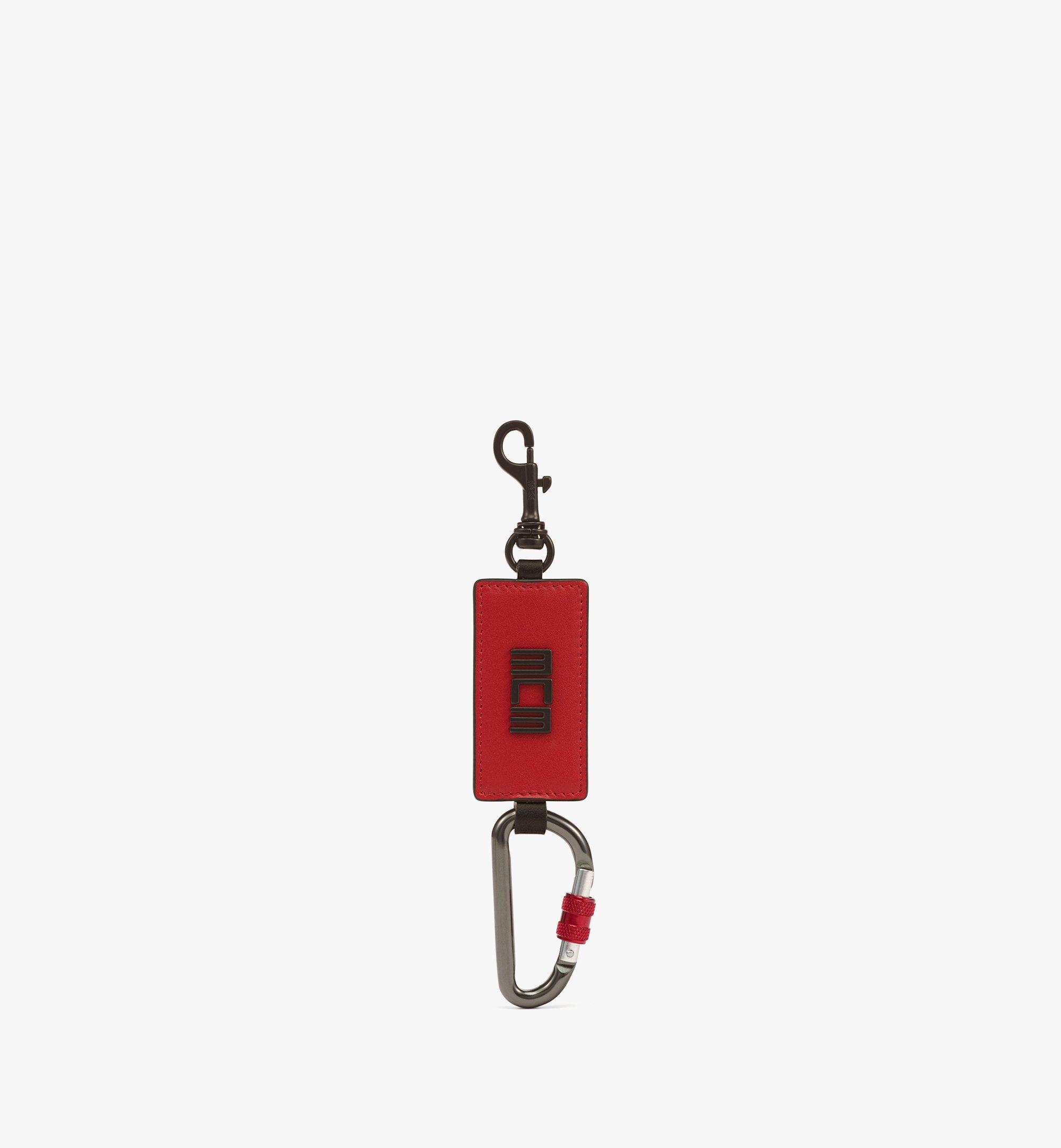 Ottomar Carabiner in Checkerboard Visetos Leather Mix 1